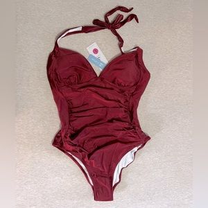 One piece bathing suit